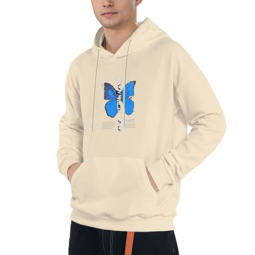 【客製化禮物】310g男士棉質連帽口袋衛衣-燙畫  |  一件起訂，訂製客製禮贈品